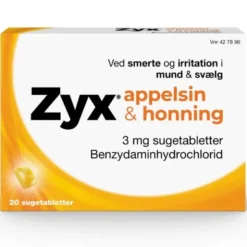 Zyx appelsin & honning
